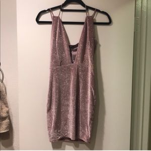 Sexy, fun, velvet bodycon dress